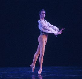 NYCB Principal dancer Charles Askegard in 'Aubade'