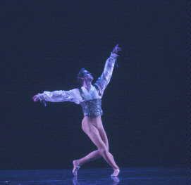 NYCB Principal dancer Charles Askegard in 'Aubade'