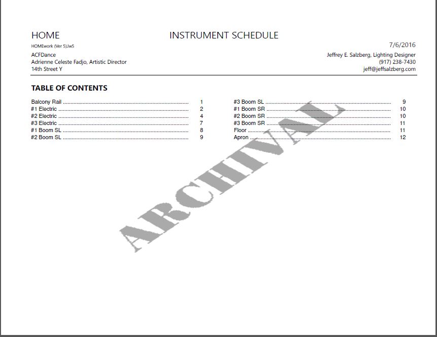 Home Paperwork